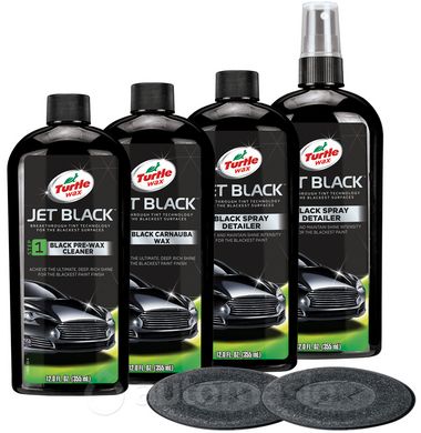 Набор MULTI Turtle Wax Jet Black Box для восстановления лакокрасочного покрытия черного автомобиля , 52731