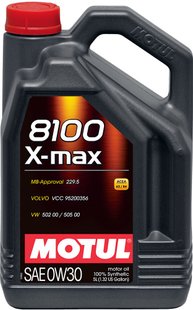 Motul 8100 X-max 0W-30, 5л.