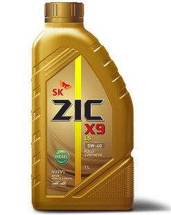 ZIC X9 LS 5W-40 Diesel, 1л