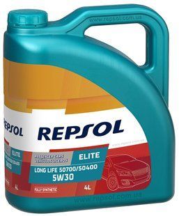 REPSOL ELITE LONG LIFE 507.00/504.00 5W-30, 4л