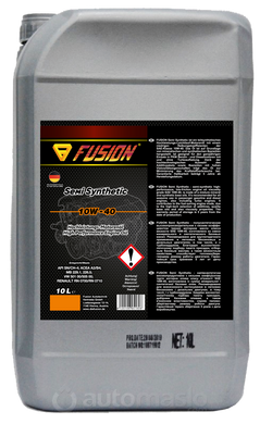 Моторное масло FUSION Semy Syntetic 10W40 10L