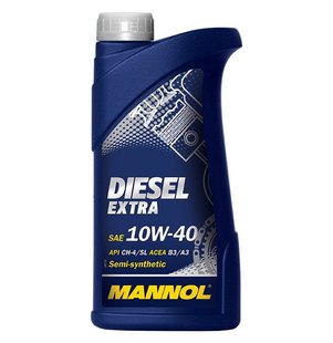 Mannol Diesel Extra 10W-40, 1л.