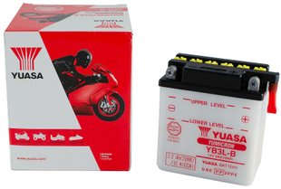 Мото аккумулятор Yuasa МОТО YuMicron Battery 12V 3,2Ah (-/+) (30EN YB3L-B) (сухозаряженный)