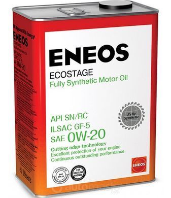ENEOS ECOSTAGE SN/RC 0W-20, 4л
