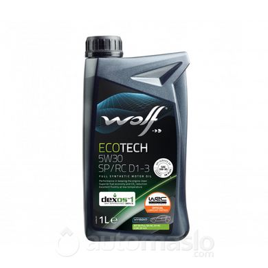 WOLF ECOTECH 5W-30 SP/RC D1-3, 1л