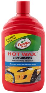 Автошампунь Turtle Wax Горячий воск 500мл, 53018