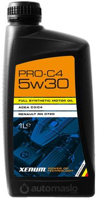 Xenum PRO C4 5W-30 | Full Synthetic, 1л