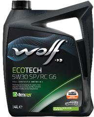 WOLF ECOTECH 5W30 SP/RC G6, 4л