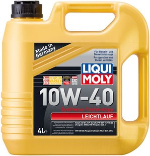 Liqui Moly Leichtlauf 10W-40, 4л.