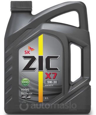 ZIC X7 5W-30 Diesel, 6л