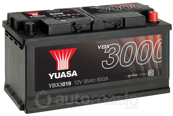 Автомобильный аккумулятор Yuasa SMF Battery 12V 95Ah YBX3019 (0)