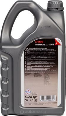 FUCHS TITAN UNIVERSAL HD 15W-40 5л