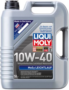 Liqui Moly МoS2 Leichtlauf 10W-40, 5л.