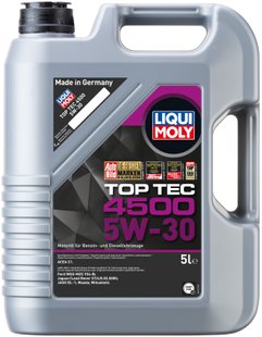 Liqui Moly Top Tec 4500 5W-30, 5л