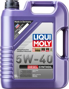 Liqui Moly Diesel Synthoil 5W-40, 5л.