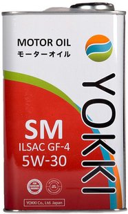 Yokki 5W-30 SM GF-4, 1л.