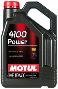 Motul 4100 Power 15W-50, 4л.