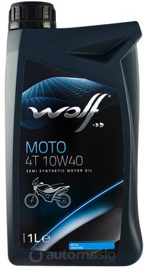 WOLF MOTO 4T 10W-40, 1л