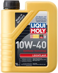 Liqui Moly Leichtlauf 10W-40, 1л.