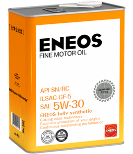 ENEOS FINE Motor Oil SN/RC 5W-30, 4л
