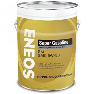 ENEOS SUPER GASOLINE SM 5W-50, 20л.