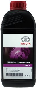 Toyota Brake Fluid DOT 4, 0,5л.