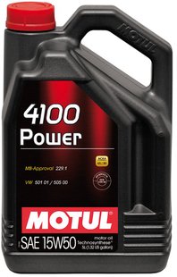 Motul 4100 Power 15W-50, 5л.