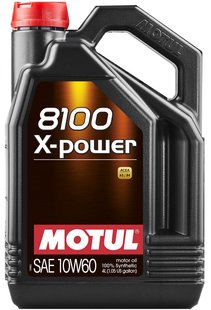 Motul 8100 X-power 10W-60, 4л.