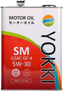 Yokki 5W-30 SM GF-4, 4л.