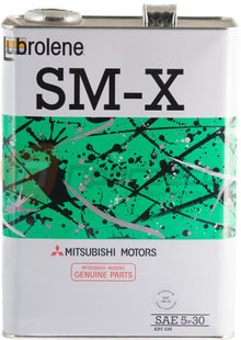 Mitsubishi Lubrolene SM-X 5W-30, 4л.