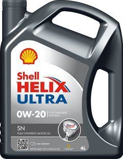 SHELL Helix Ultra SN 0W-20, 5л.