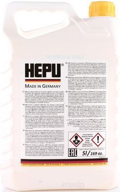 Концентрат охлаждающей жидкости Hepu YLW желтый, 5л.