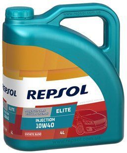 REPSOL ELITE INJECTION 10W40, 4л