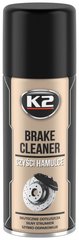 K2 BRAKE CLEANER средство для очистки тормозов и тормозной системы (аэрозоль), 0.4л W103