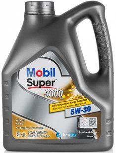 Mobil Super 3000 XE 5W-30, 4л.