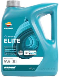 REPSOL ELITE EVOLUTION DX2 5W-30, 4л