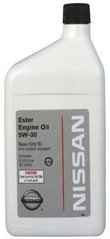 NISSAN Ester Oil 5W-30, 0,946л.