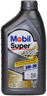 Mobil Super 3000 XE 5W-30, 1л.