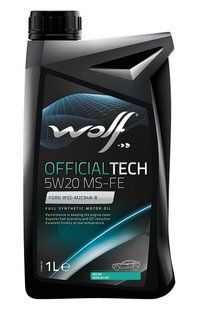 WOLF OFFICIALTECH 5W-20 MS-FE, 1л