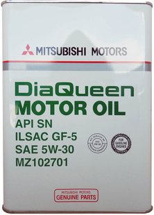 Mitsubishi DiaQueen SN/GF-5 5W-30, 4л.