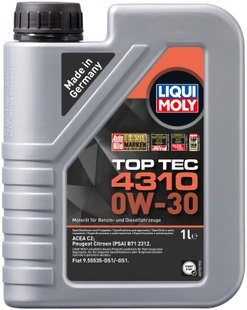 Liqui Moly Top Tec 4310 0W-30, 1л.