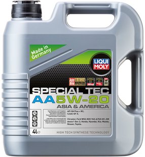 Liqui Moly SPECIAL TEC АА 5W-20 4л.