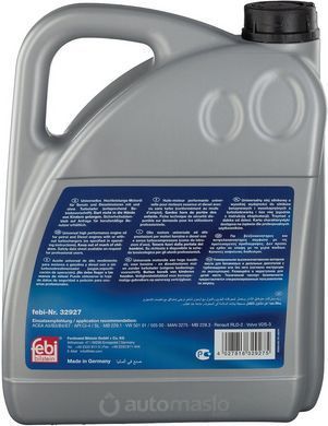 Febi 32927 Engine Oil 15W-40, 5л.