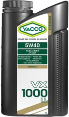 Yacco VX 1000LL 5W-40, 1л.