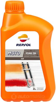 REPSOL MOTO FORK OIL 5W, 1л