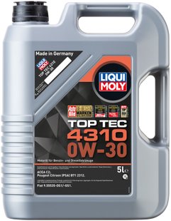 Liqui Moly Top Tec 4310 0W-30, 5л.