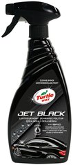 Синтетический черный полироль Turtle Wax HYBRID JET BLACK с триггером, 500мл 53203
