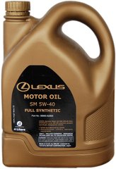 Lexus Motor Oil SM 5W-40, 4л.