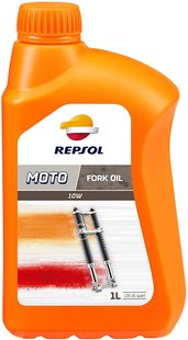 REPSOL MOTO FORK OIL 10W, 1л