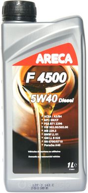 Areca F4500 Diesel 5W40, 20л.